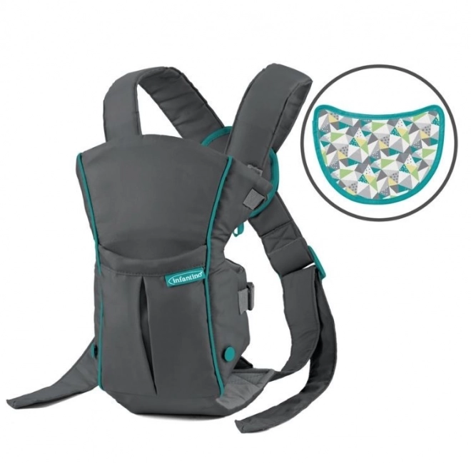 Infantino Klassische Babytrage mit Tasche
