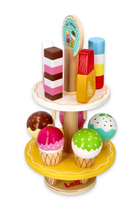 Mehrstufiger Dessertstand