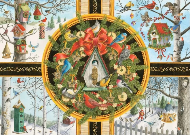 Puzzle Ravensburger Weihnachtsgesangsvögel XXL 500 Teile