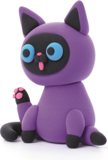 Hey Clay Plastilin Figur Siamkatze