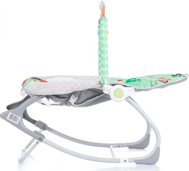 Vibrationsliege für Babys 2-in-1 Baby Spa Grün