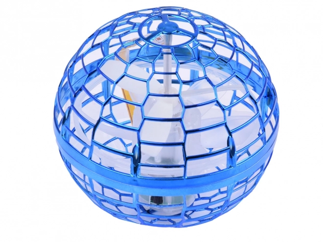 Leuchtende RC UFO Fliegende Kugel – Blau