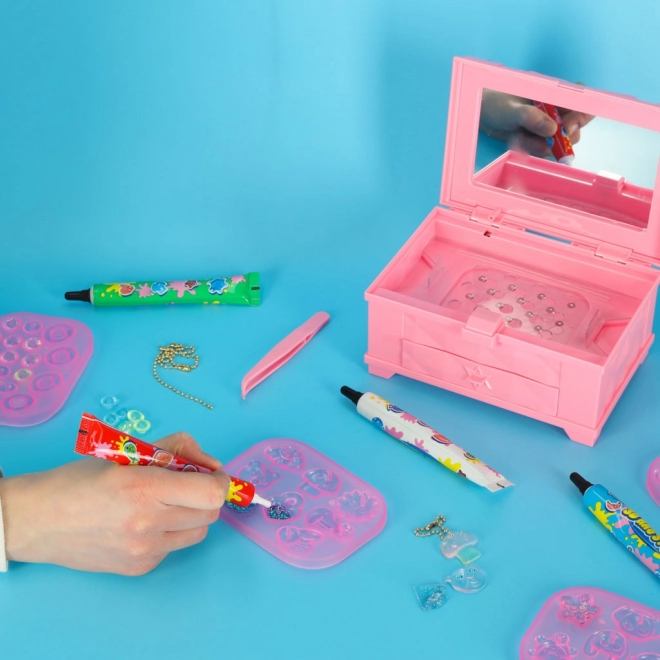 Kreativ-Set für Schmuckherstellung Magische UV-Box