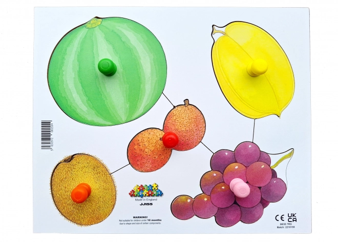 Puzzle Exotische Früchte Schneiden und Schälen