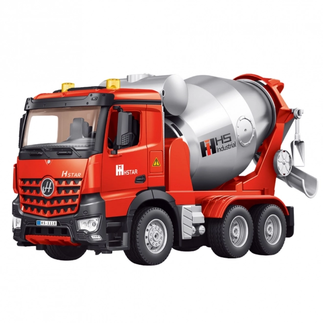 Ferngesteuerter Betonmischer RC 2.4G 9CH rot