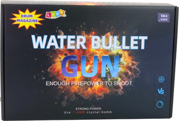 Schießgewehr für Wasserkugeln Schwarz 86 cm