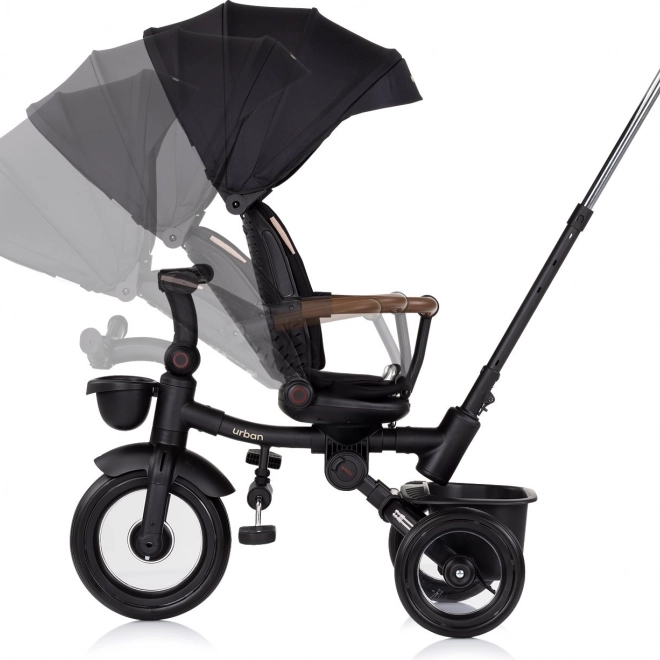 Dreirad mit Verdeck Urban 2in1 Brombeere