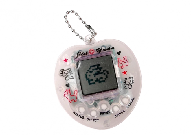 Interaktives Tamagotchi-Elektronikspiel Weiß