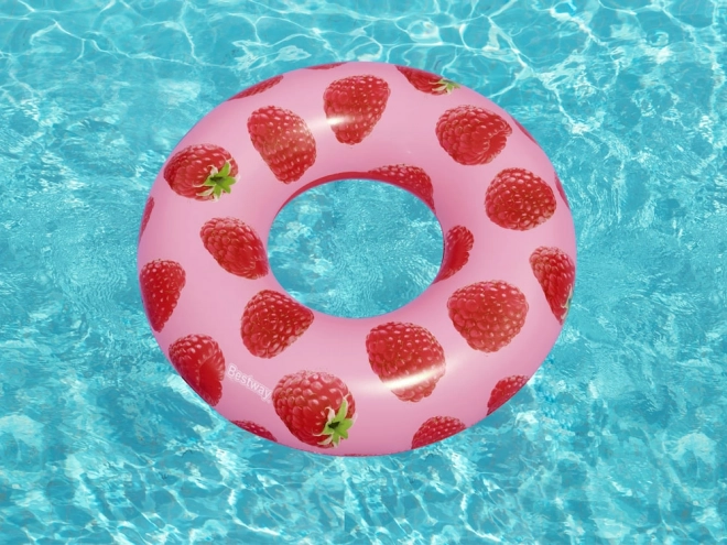 Bestway großes Schwimmring Himbeeren Design