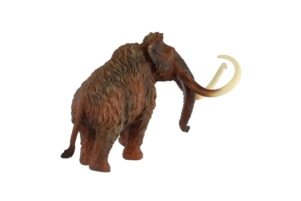 Wollmammut Figur aus Kunststoff 18 cm im Beutel