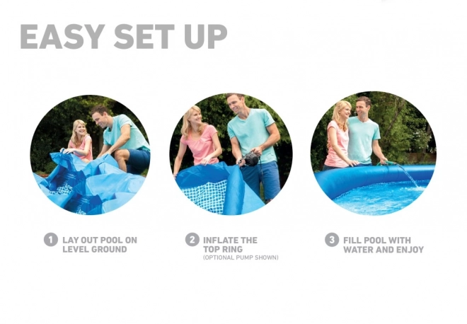 Aufblasbarer Pool Intex Easy Set 244x61 cm