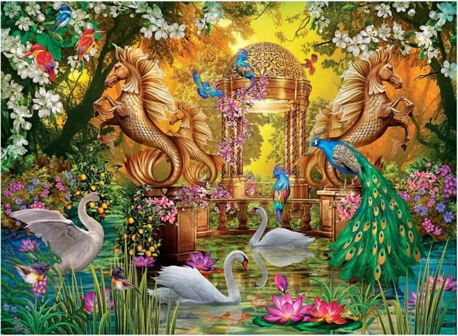 Puzzle Geheimnisvoller Garten 1000 Teile