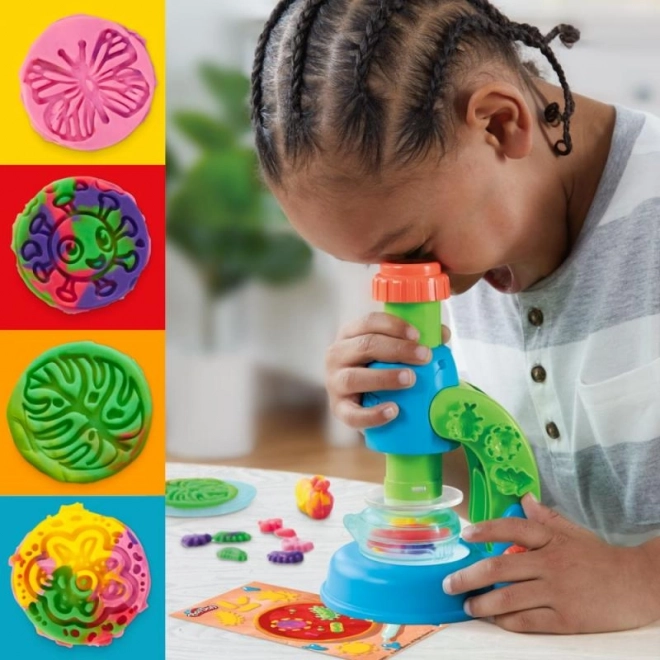 Play-Doh Leuchtendes Mikroskop Set