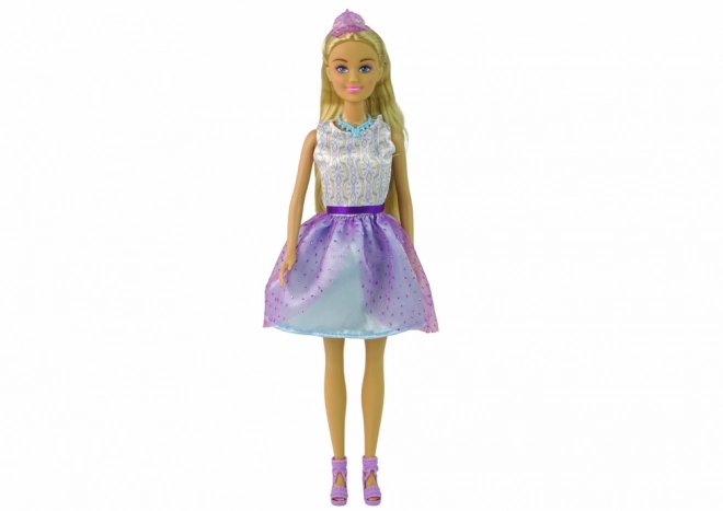 Anlily Prinzessin Puppe in Violett