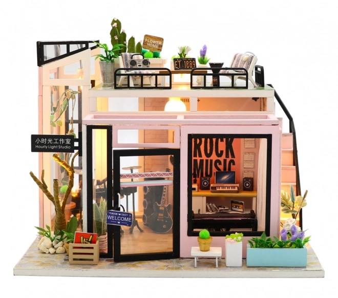 Miniaturhaus Bastelset Musikstudio von 2Kids Toys