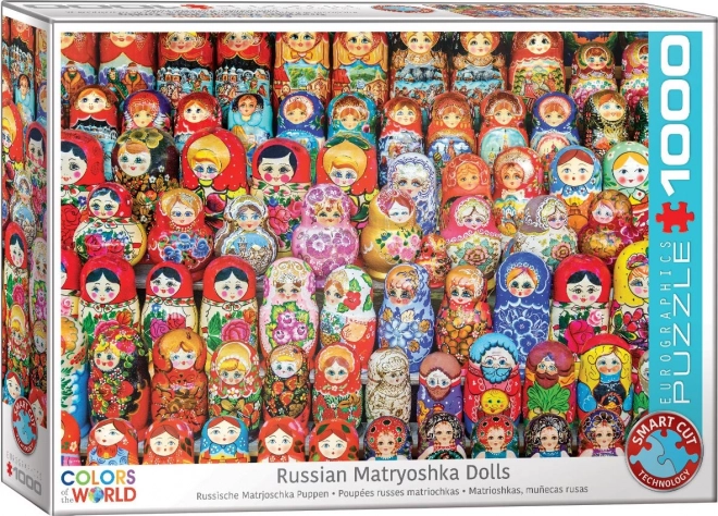Eurographics Puzzle Russische Matrjoschkas 1000 Teile