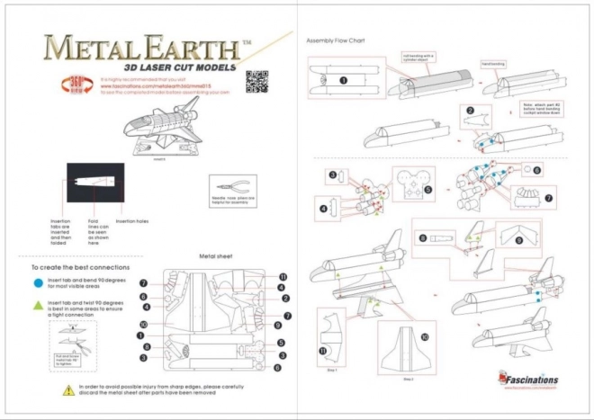 3D Puzzle Raketenshuttle Atlantis