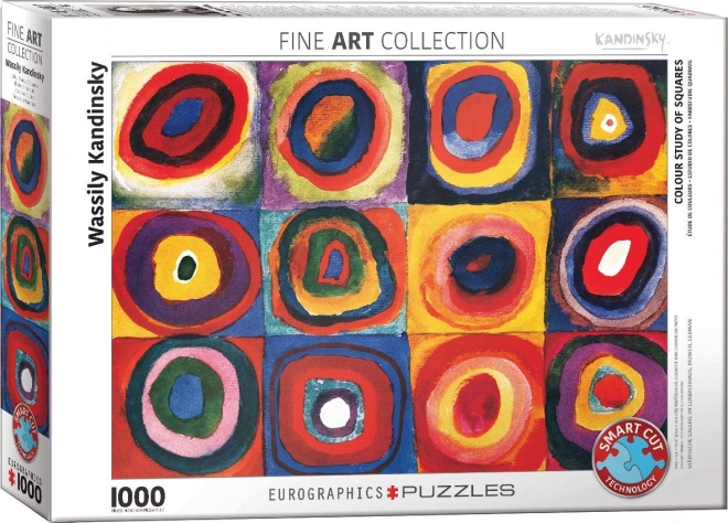 Eurographics Puzzle Bunte Quadrate 1000 Teile