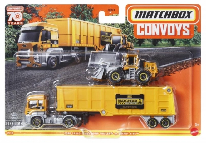 Matchbox Transportfahrzeug mit Auto