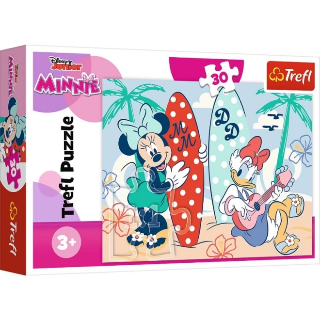 Buntes Minnie Maus Puzzle 30 Teile