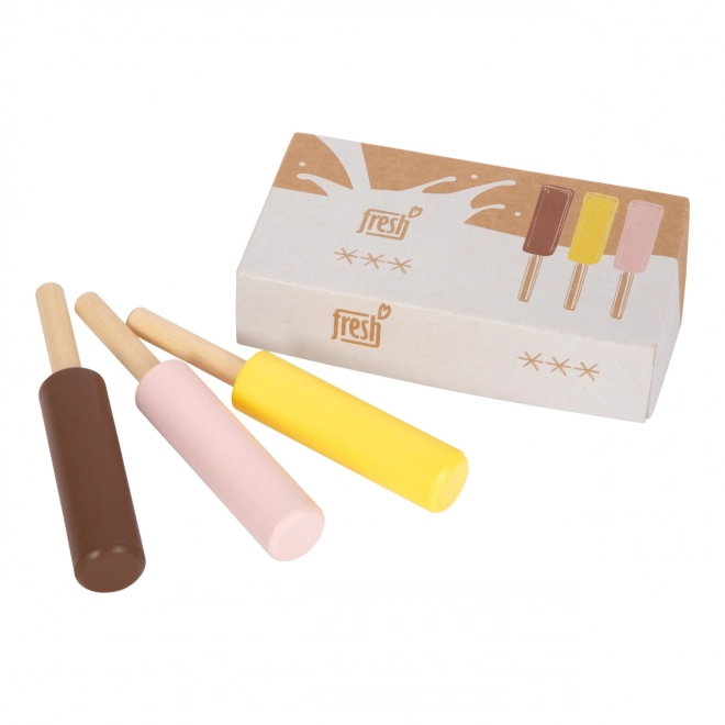 Eis am Stiel-Set Fresh aus Holz von Small Foot