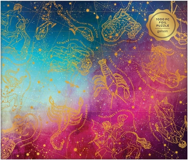 Galison-Puzzle Sternbilder des Tierkreises 1000 Teile