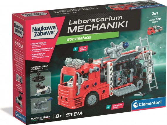 Labormechanik – Feuerwehr-Baukasten CLEMENTONI