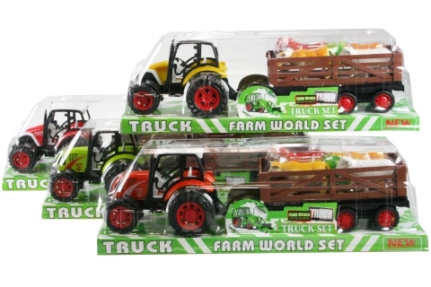 Traktor mit Tieren