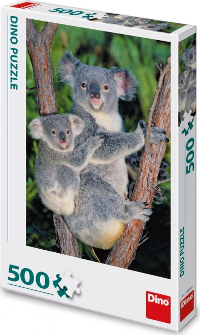 Koalas in der Natur Puzzle 500 Teile