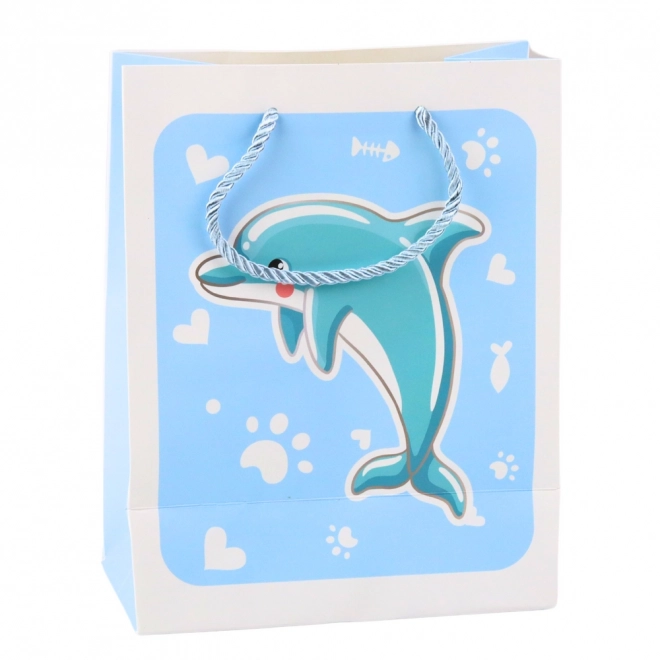 Geschenktasche Tiere 3D Pastell