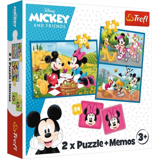 Disney Helden Puzzle und Memospiel