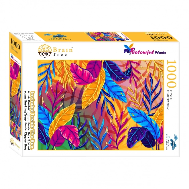 Puzzle Farbenfrohe Pflanzen – 1000 Teile