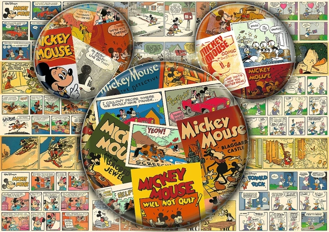 Mickey Mouse Comic Puzzle 1000 Teile