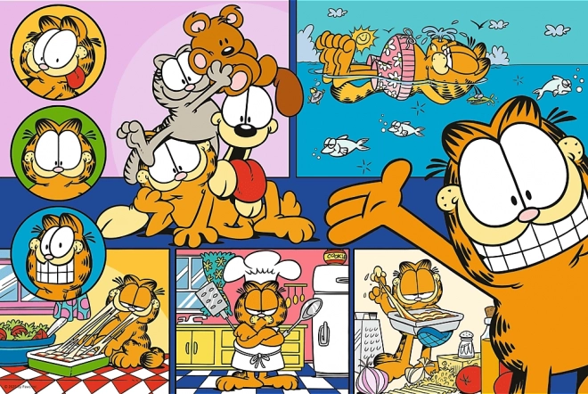 Trefl Puzzle fauler Garfield 100 Teile