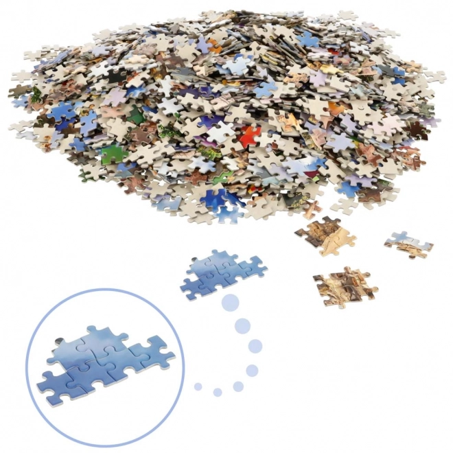 Bunte Ballons Kappadokien Puzzle 2000 Teile