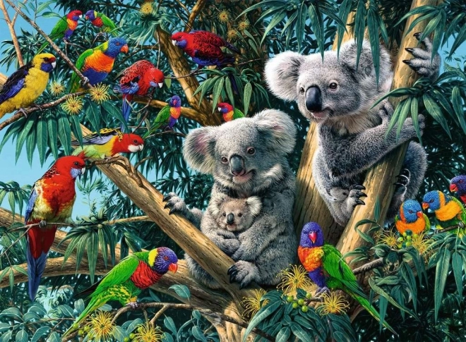 Ravensburger Puzzle Koalas auf dem Baum 500 Teile