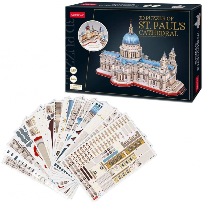 3D-Puzzle St. Paul's Cathedral von Cubicfun