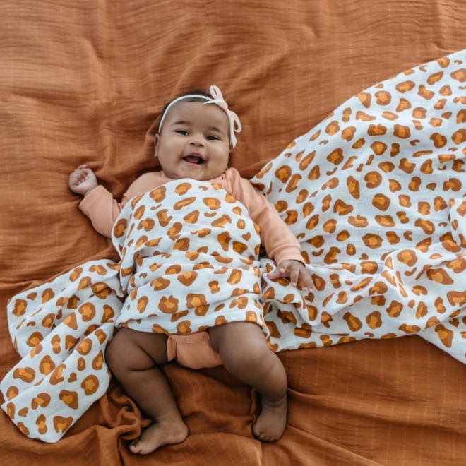 Stilvolles Motiv Weißer Leopard