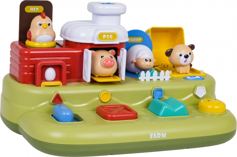 Pop-up-Tierchen zum Lernen von Ursache und Wirkung