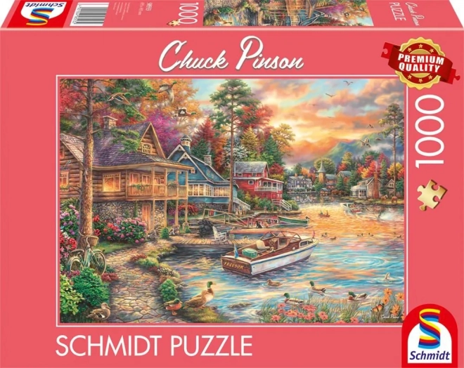 Puzzle Abend an der Küste 1000 Teile