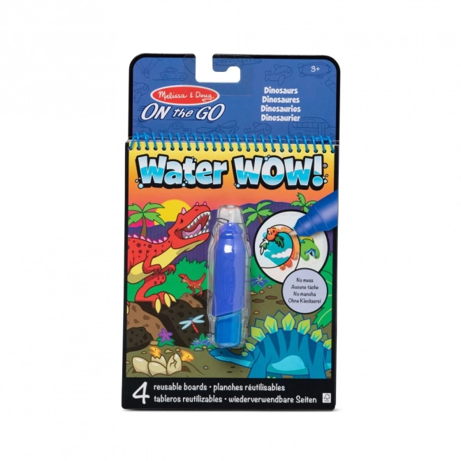 Wasser Malbuch Dinosaurier - WaterWow