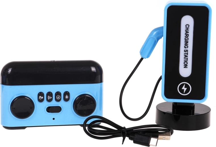 Beleuchtete Ladestation