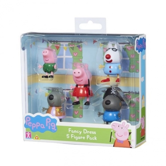 Peppa Pig Figuren-Set in Kostümen