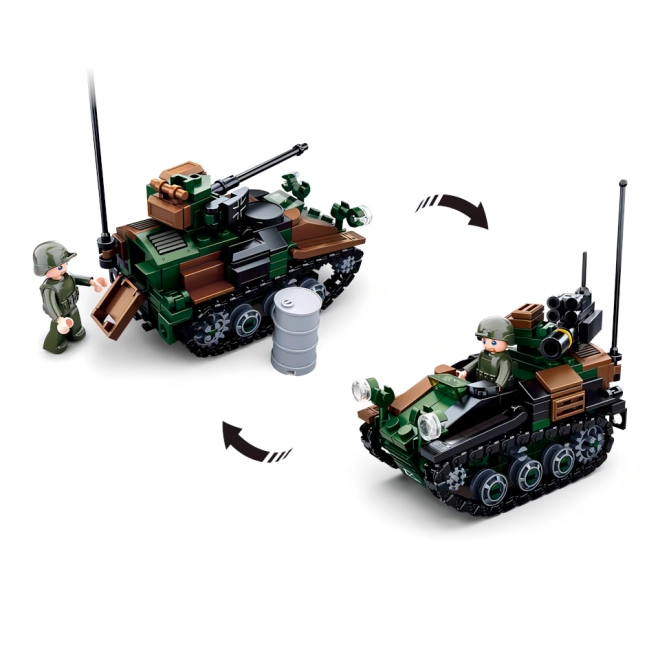 Zwei Modelle in einem – 2-in-1 Wiesel
