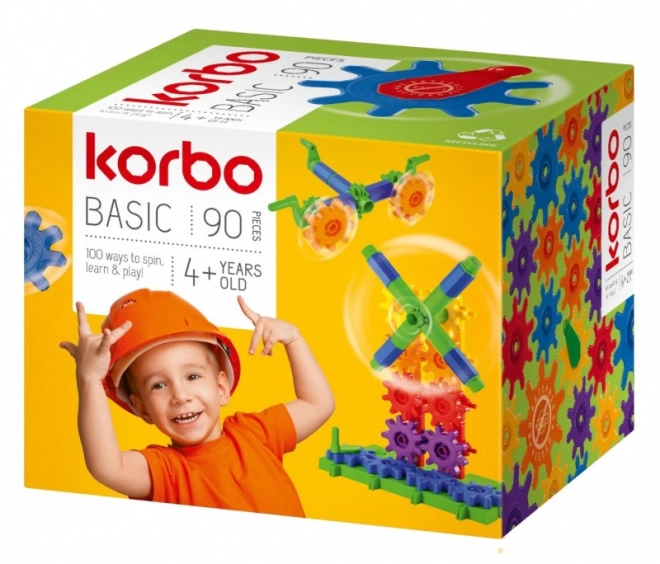 90 Bunte Teile zum kreativen Bauen