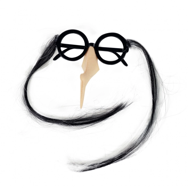 Hexenbrille mit Nase