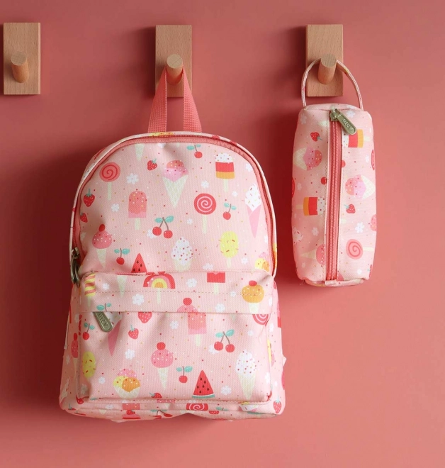 A Little Lovely Company Kleiner Kinderrucksack – Eiscreme