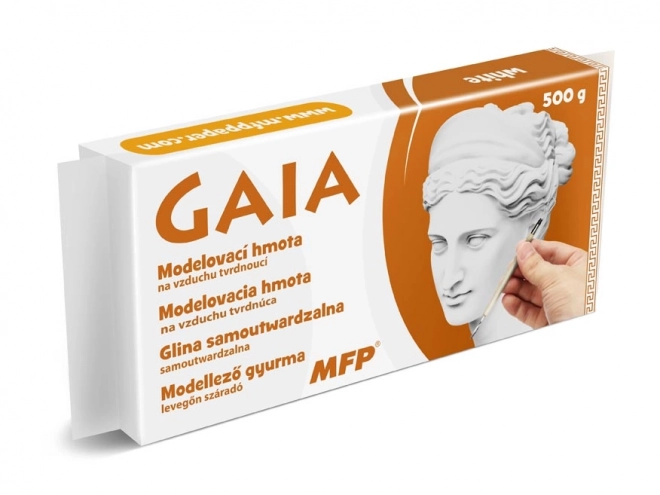 Modeliermasse Gaia Weiß