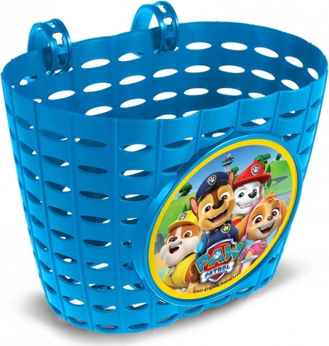 Verstellbarer Fahrrad- und Roller-Korb mit Paw Patrol Motiv