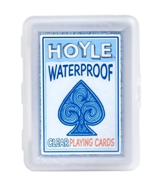 Wasserdichte Spielkarten HOYLE Clear